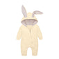 New Born Baby Rompers Beige Rabbit