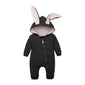 New Born Baby Rompers Black Rabbit