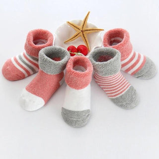 Organic Baby Socks - 5 Pair