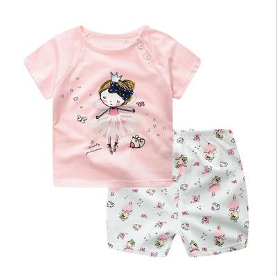 Organic Baby Boy T-shirt + Shorts - Princess Bundle