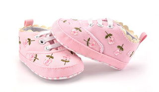 Organic Baby Girl Soft Shoes